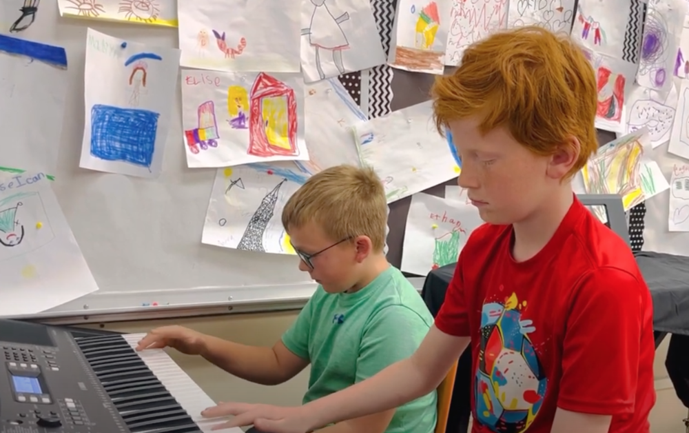 Music Friends Making Music!